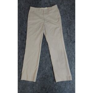 Wm F Farah Pants Mens 36x33 Beige Corduroys Dress Pants Casual Stretch USA Made